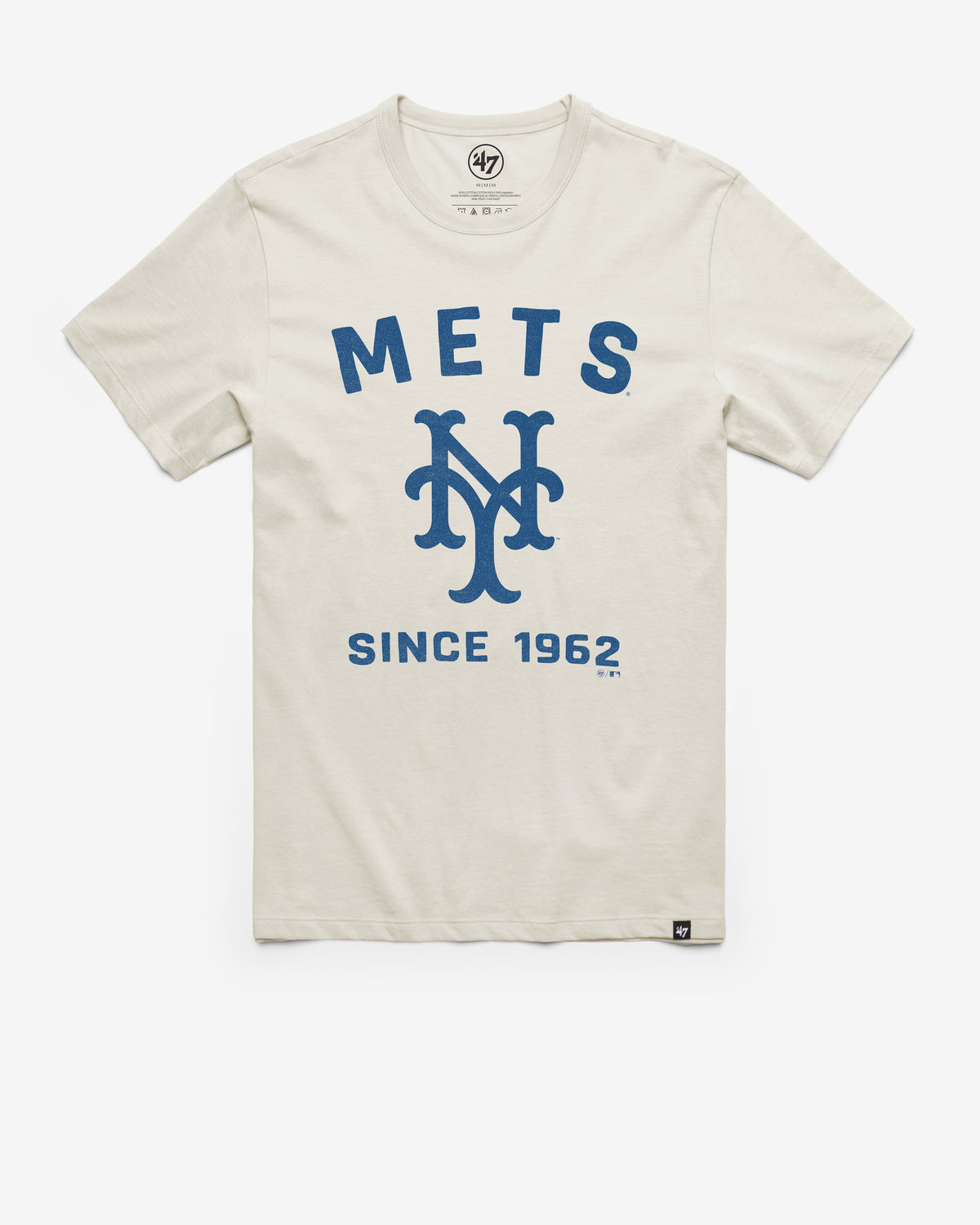 NEW YORK METS COOPERSTOWN DUSTER '47 FRANKLIN TEE