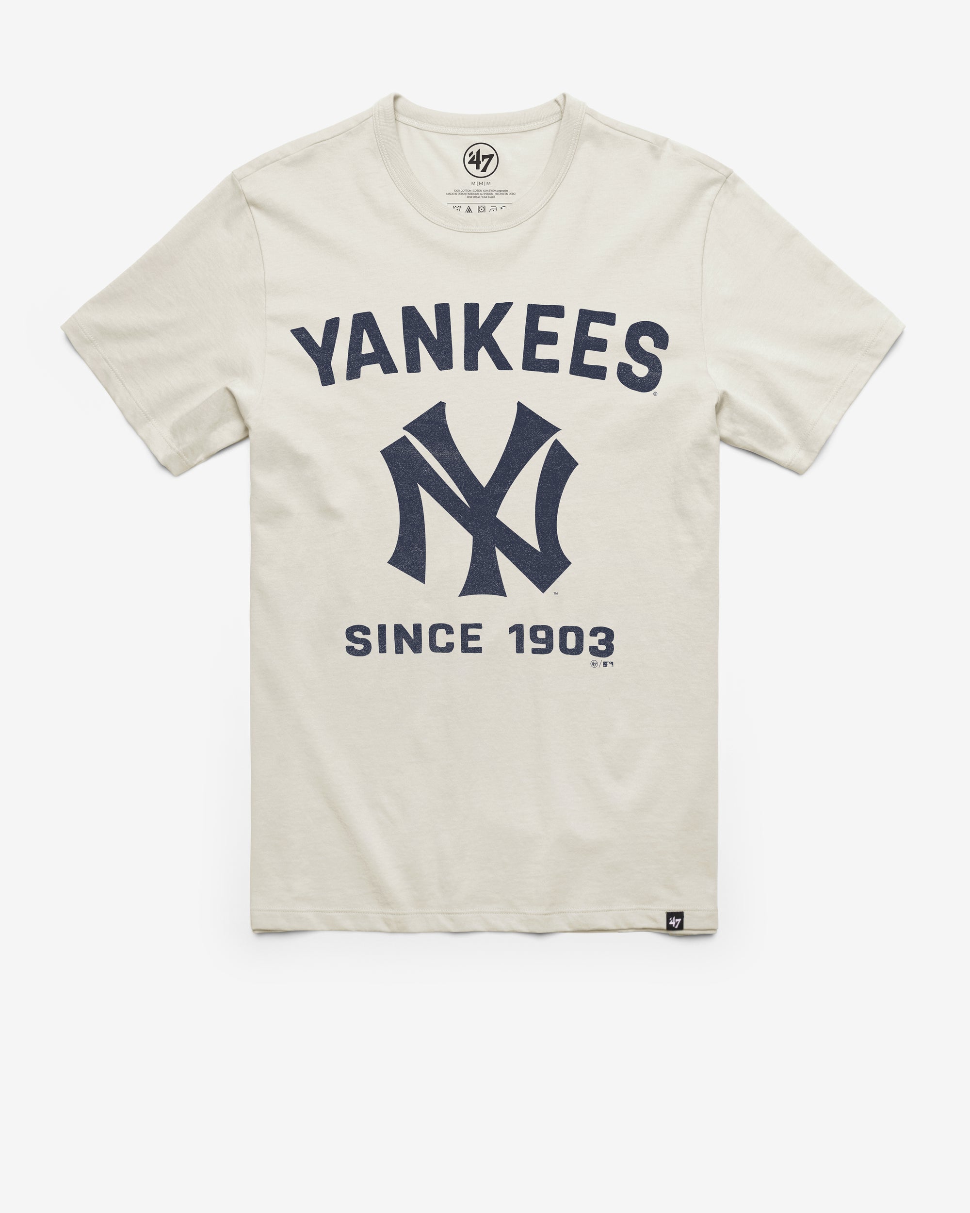 NEW YORK YANKEES COOPERSTOWN DUSTER '47 FRANKLIN TEE