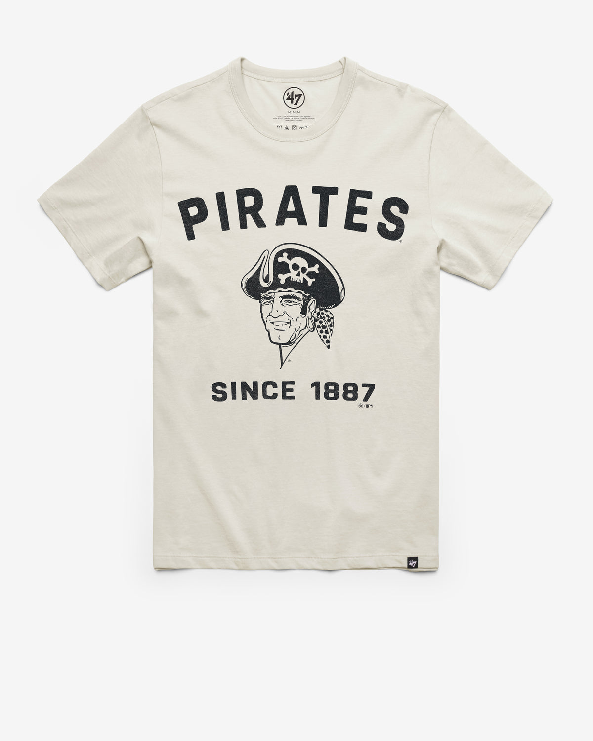 PITTSBURGH PIRATES COOPERSTOWN DUSTER '47 FRANKLIN TEE