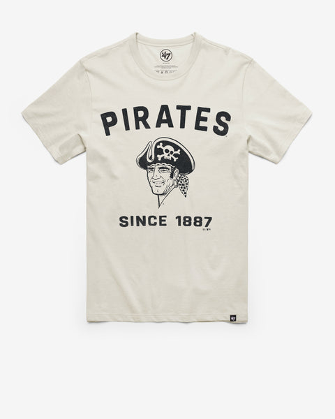 PITTSBURGH PIRATES COOPERSTOWN DUSTER '47 FRANKLIN TEE