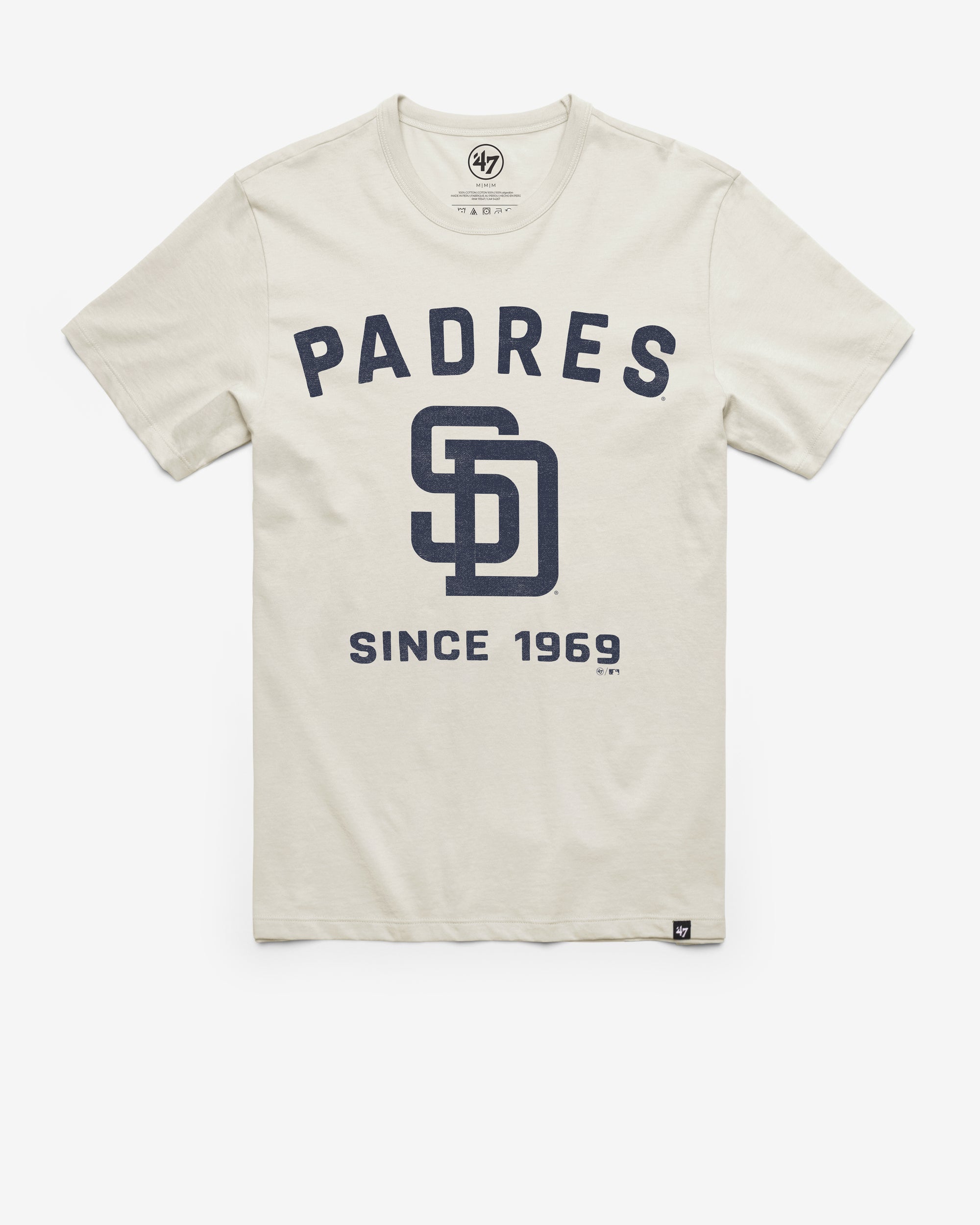 SAN DIEGO PADRES COOPERSTOWN DUSTER FRANKLIN TEE M