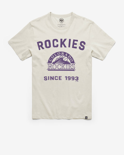 COLORADO ROCKIES COOPERSTOWN DUSTER '47 FRANKLIN TEE