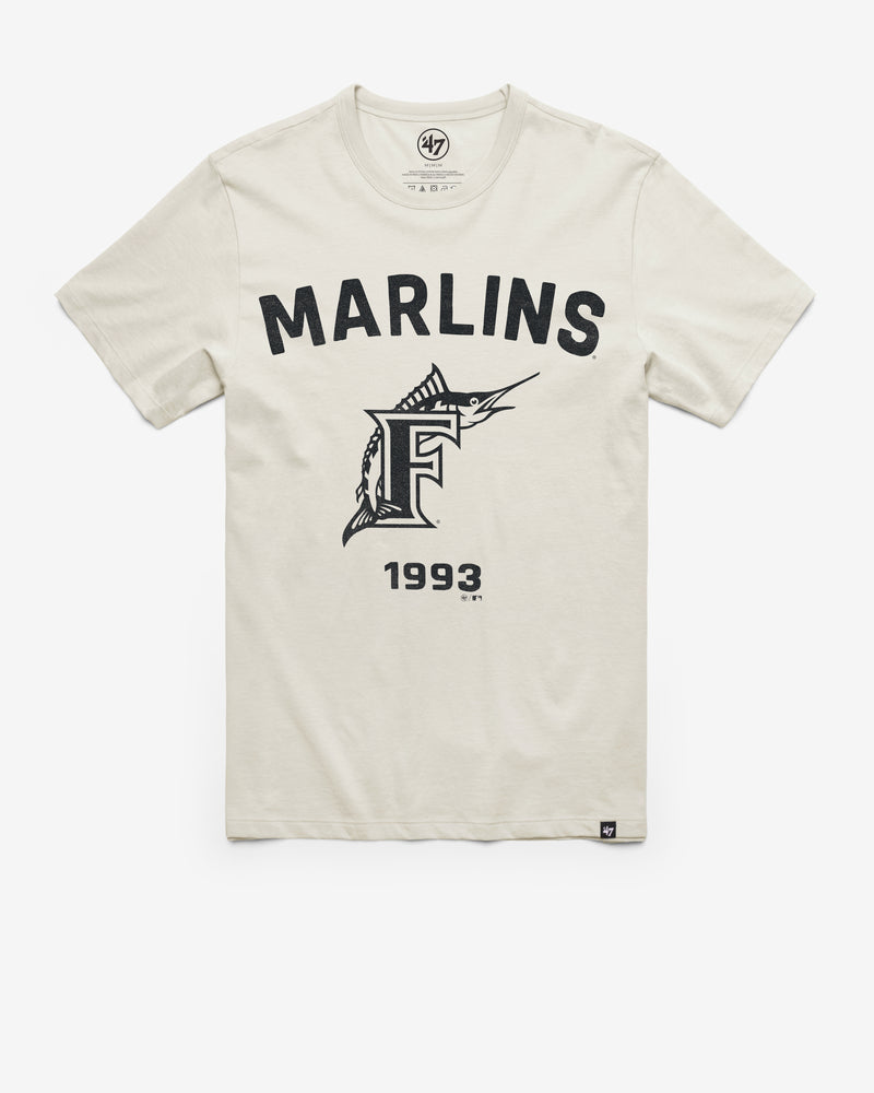 MIAMI MARLINS COOPERSTOWN DUSTER '47 FRANKLIN TEE