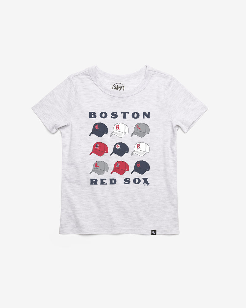 BOSTON RED SOX COOPERSTOWN CAP OFF '47 KID'S FRANKLIN TEE