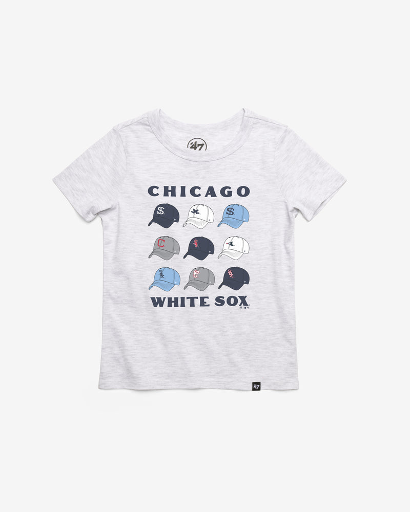 CHICAGO WHITE SOX COOPERSTOWN CAP OFF '47 KID'S FRANKLIN TEE