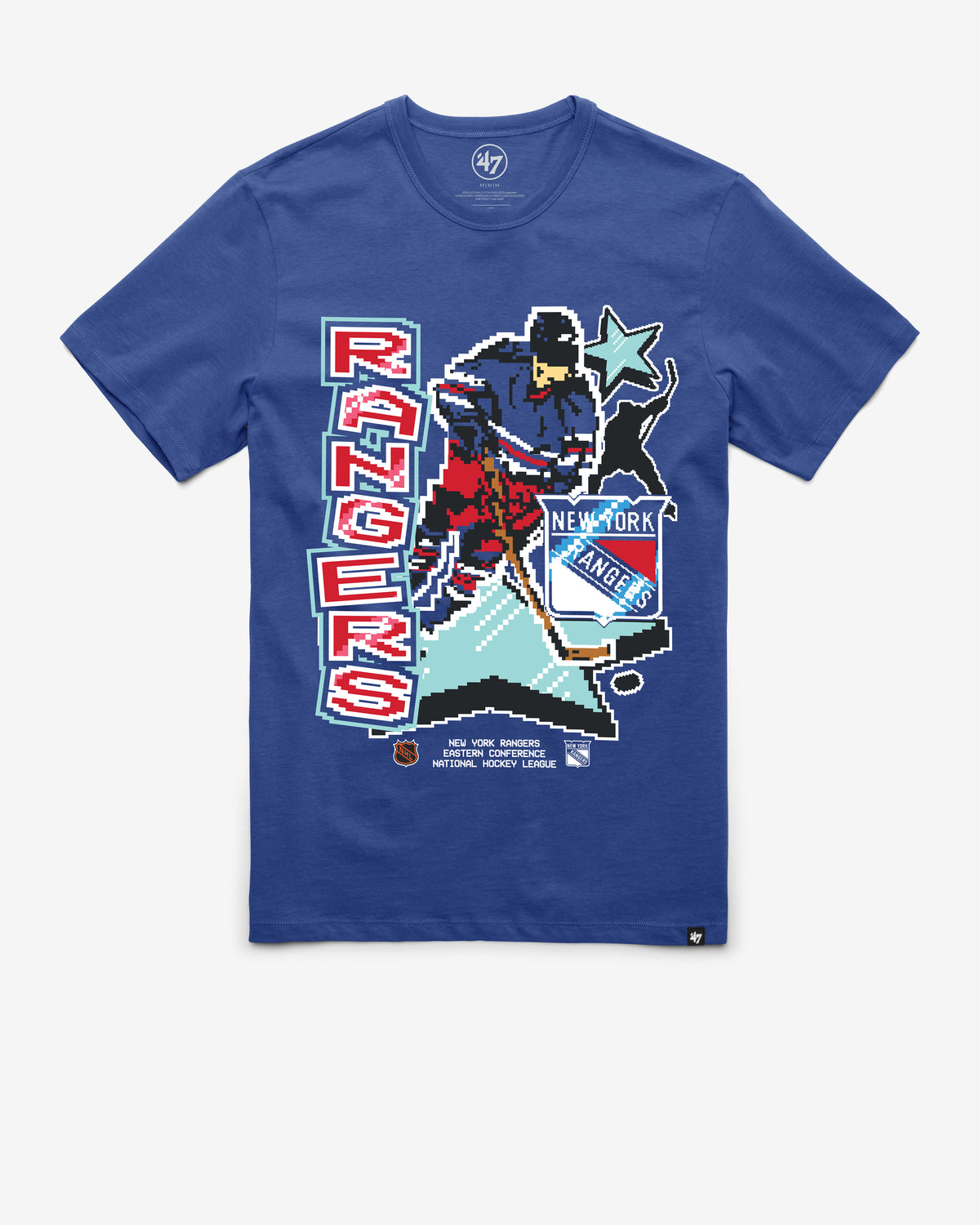 NEW YORK RANGERS VINTAGE LAMP LIGHTER '47 FRANKLIN TEE