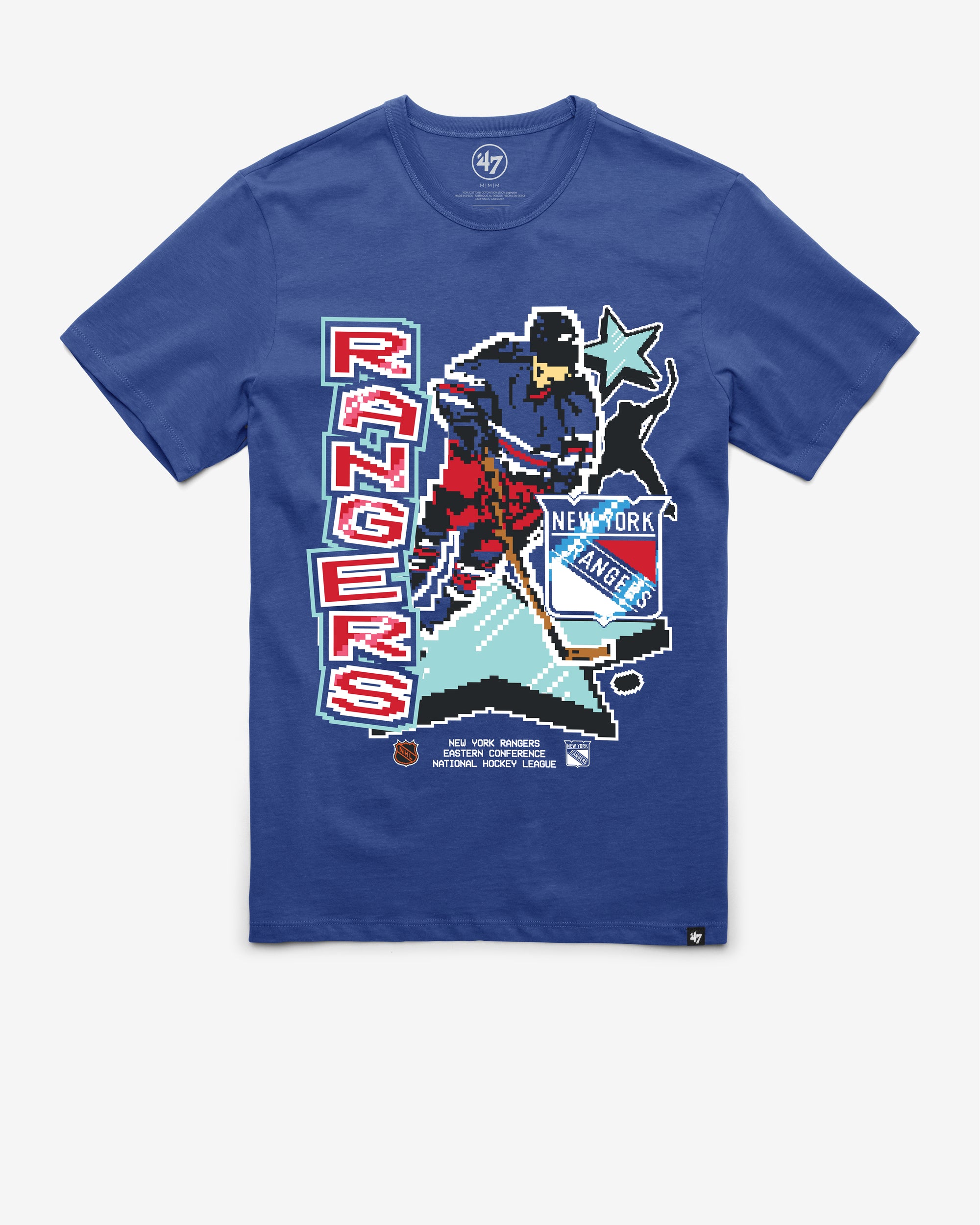 NEW YORK RANGERS VINTAGE LAMP LIGHTER '47 FRANKLIN TEE