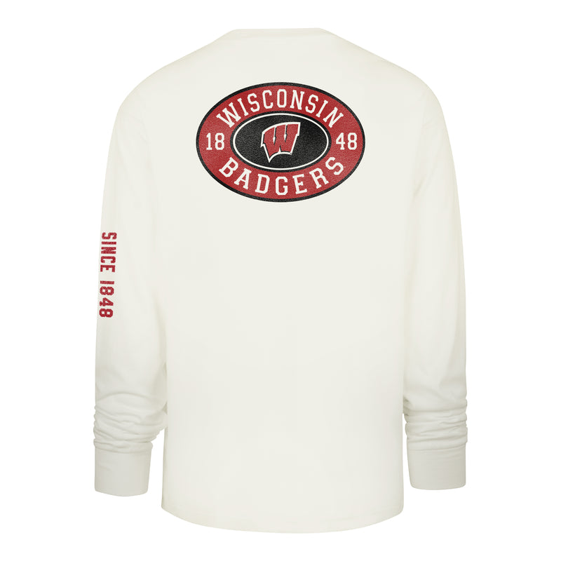 WISCONSIN BADGERS TIDE SWEEP '47 MONTAUK FOUNDATION LONG SLEEVE TEE