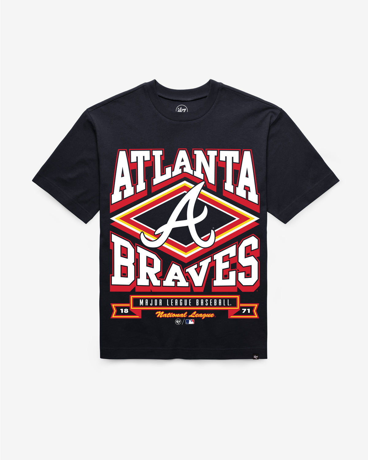 ATLANTA BRAVES HEATER '47 FOUNDATION TEE