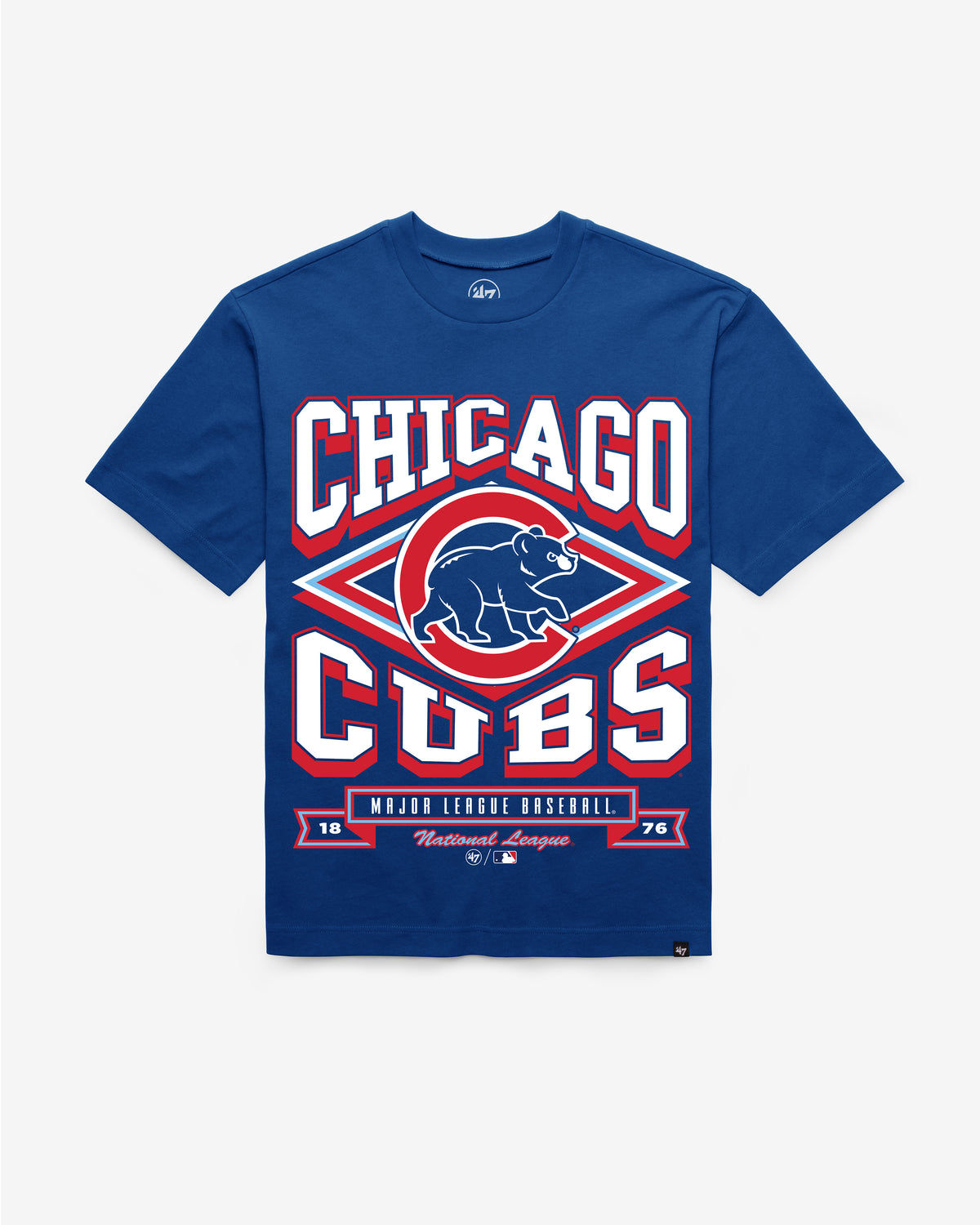 CHICAGO CUBS HEATER '47 FOUNDATION TEE