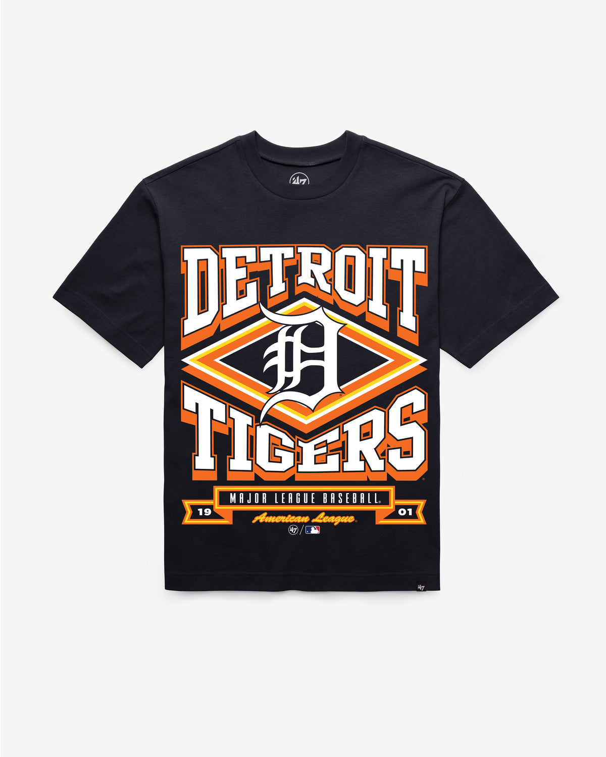 DETROIT TIGERS HEATER '47 FOUNDATION TEE