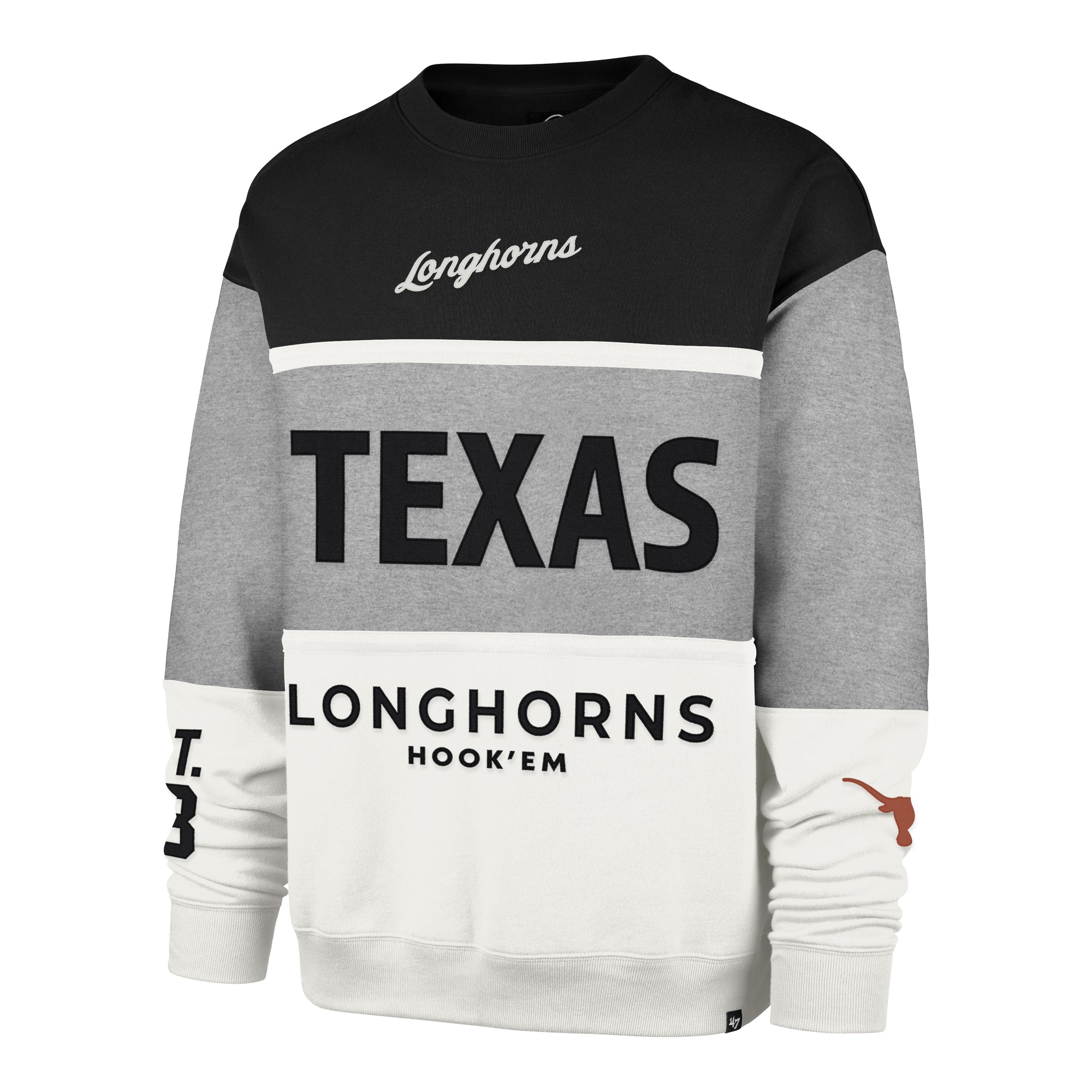 TEXAS LONGHORNS ON FIVE '47 MAXIMALIST CREW