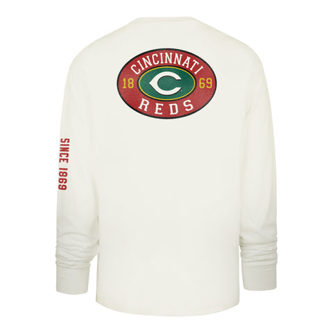 CINCINNATI REDS TIDE SWEEP MONTAUK '47 FOUNDATION LONG SLEEVE TEE