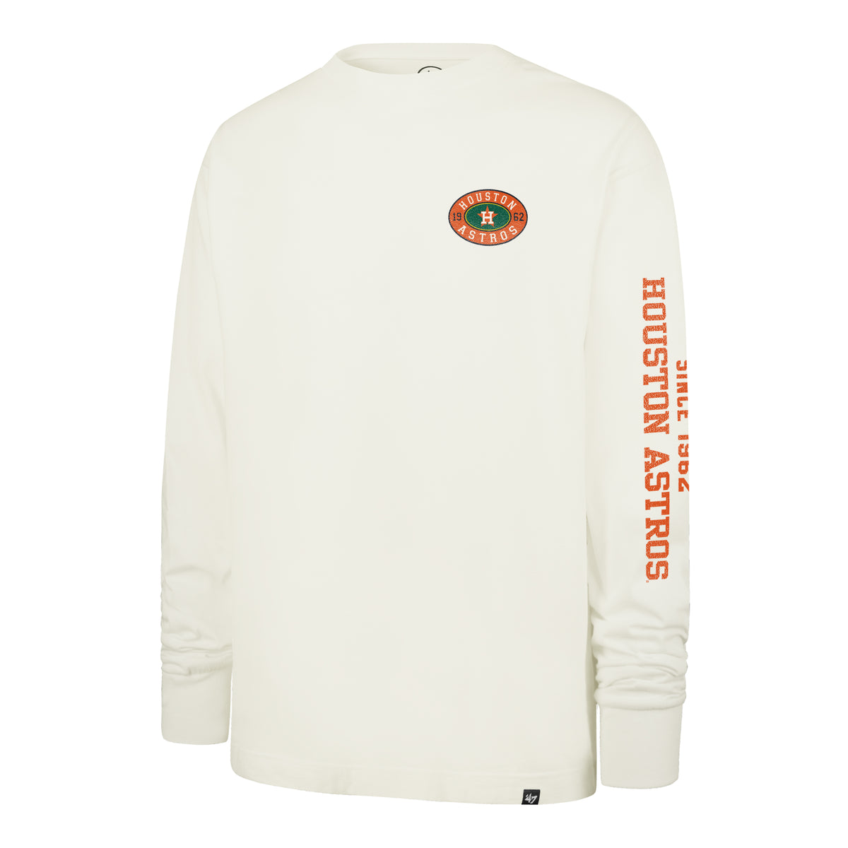 HOUSTON ASTROS TIDE SWEEP MONTAUK '47 FOUNDATION LONG SLEEVE TEE