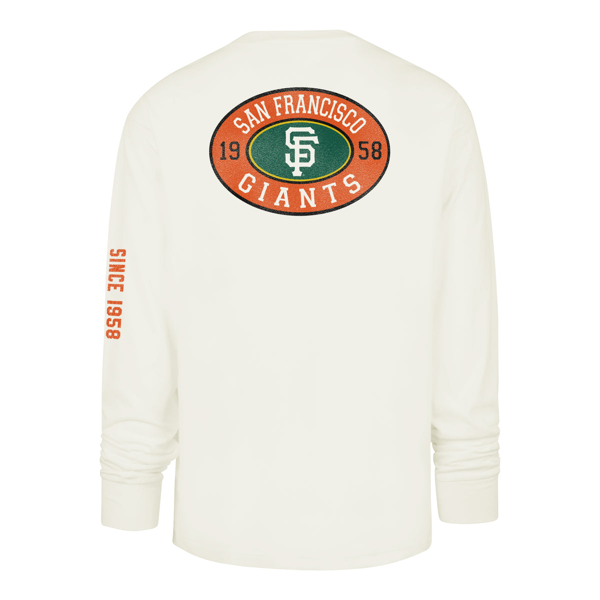 SAN FRANCISCO GIANTS TIDE SWEEP MONTAUK '47 FOUNDATION LONG SLEEVE TEE