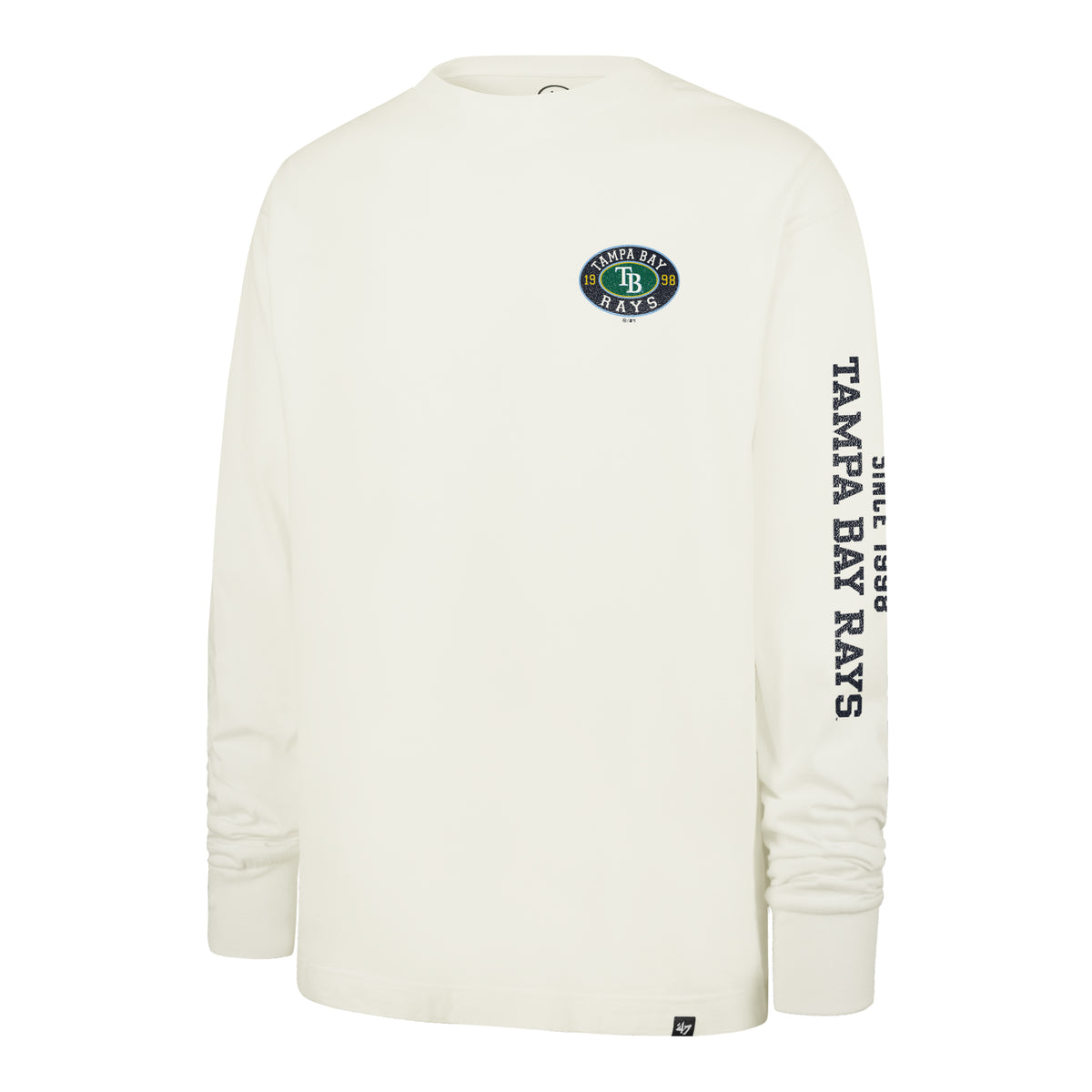 TAMPA BAY RAYS TIDE SWEEP MONTAUK '47 FOUNDATION LONG SLEEVE TEE
