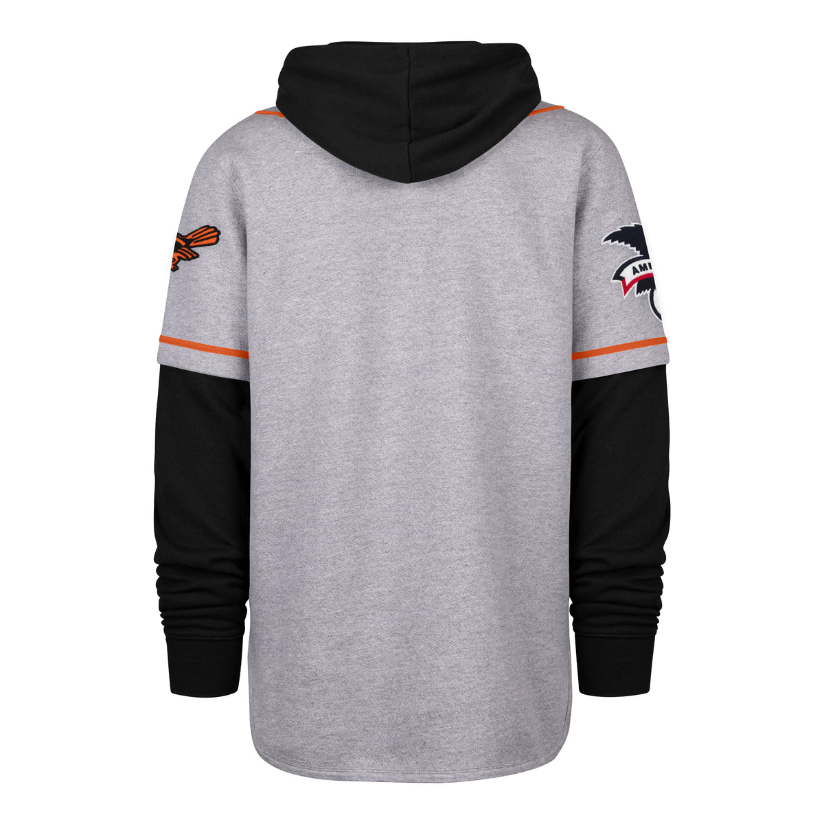 BALTIMORE ORIOLES COOPERSTOWN GAME FELT FIFTIES '47 SHORTSTOP PULLOVER HOOD