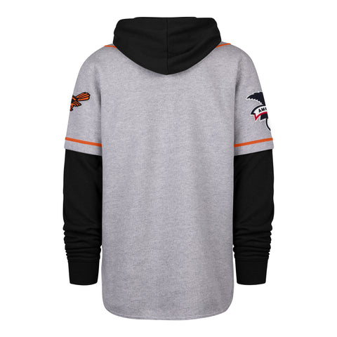BALTIMORE ORIOLES COOPERSTOWN GAME FELT FIFTIES '47 SHORTSTOP PULLOVER HOOD