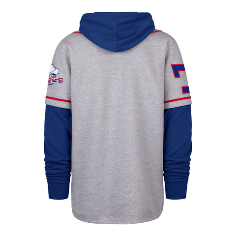 TEXAS RANGERS COOPERSTOWN GAME FELT FIFTIES '47 SHORTSTOP PULLOVER HOOD