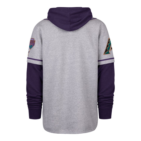 ARIZONA DIAMONDBACKS COOPERSTOWN GAME FELT FIFTIES '47 SHORTSTOP PULLOVER HOOD
