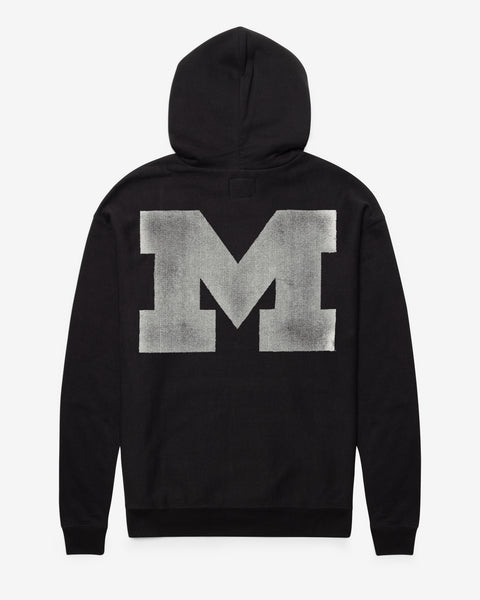 MICHIGAN WOLVERINES MONOGRAM BACKER '47 FOUNDATION HOOD