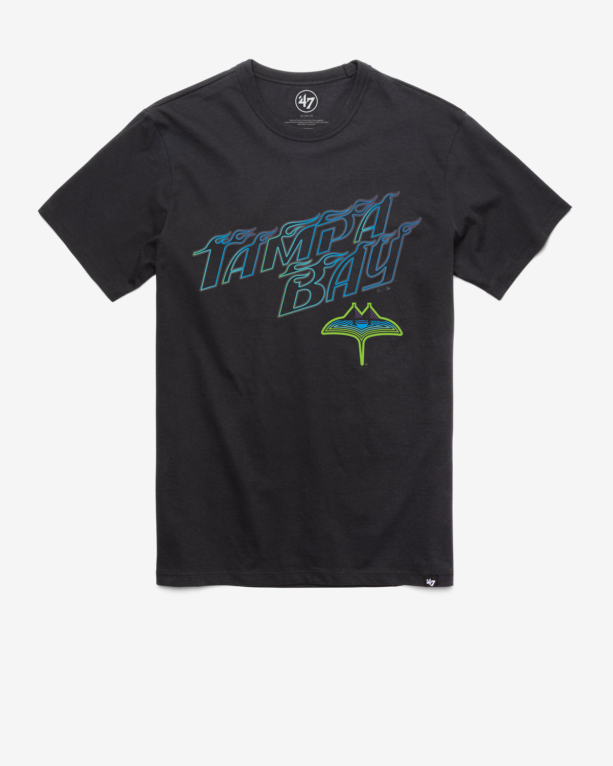 TAMPA BAY RAYS CITY CONNECT PREGAME '47 FRANKLIN TEE