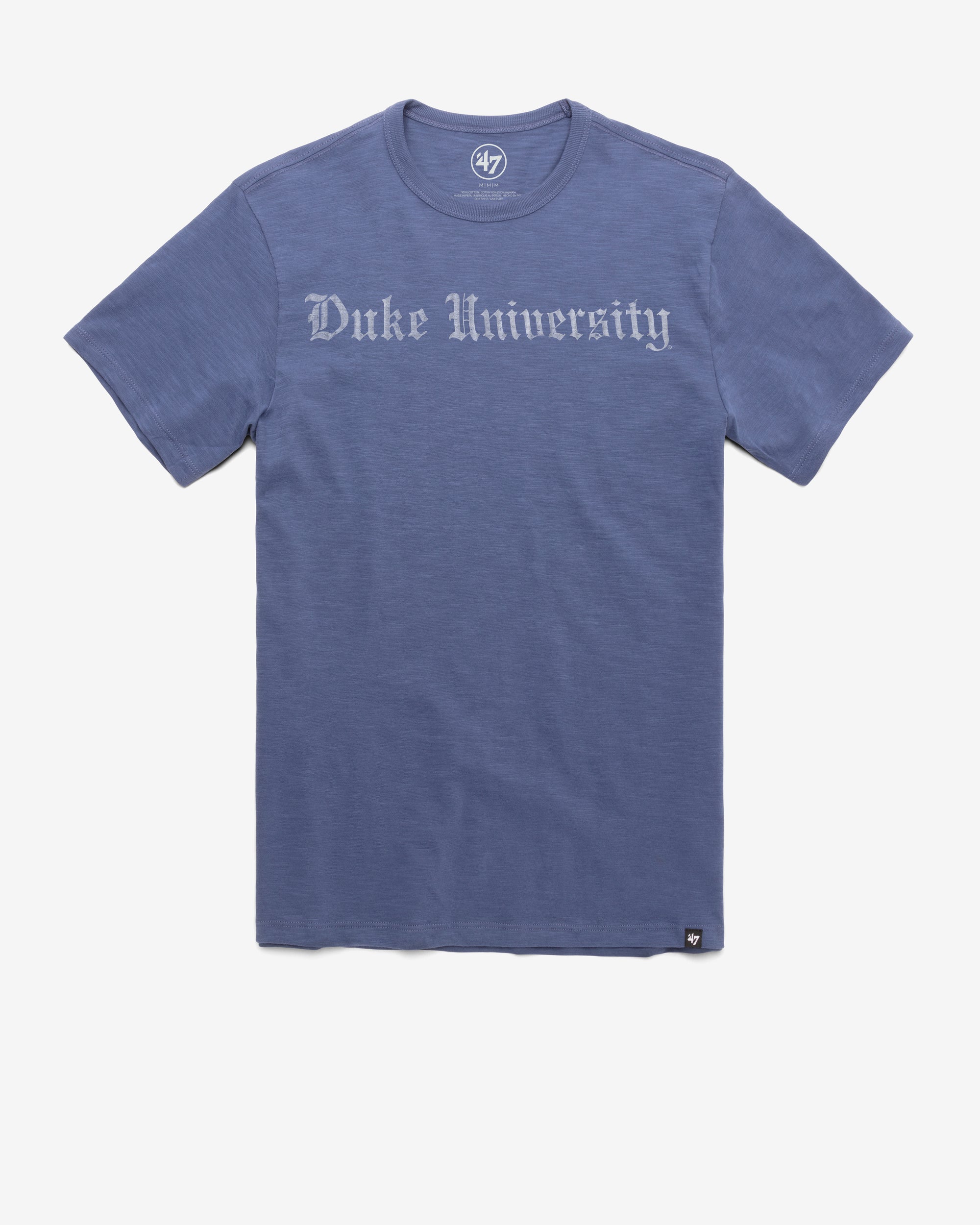 DUKE BLUE DEVILS GRIT WORDMARK '47 SCRUM TEE
