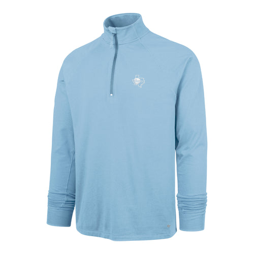 TEXAS RANGERS COOPERSTOWN IMPRINT FORWARD '47  1/4 ZIP