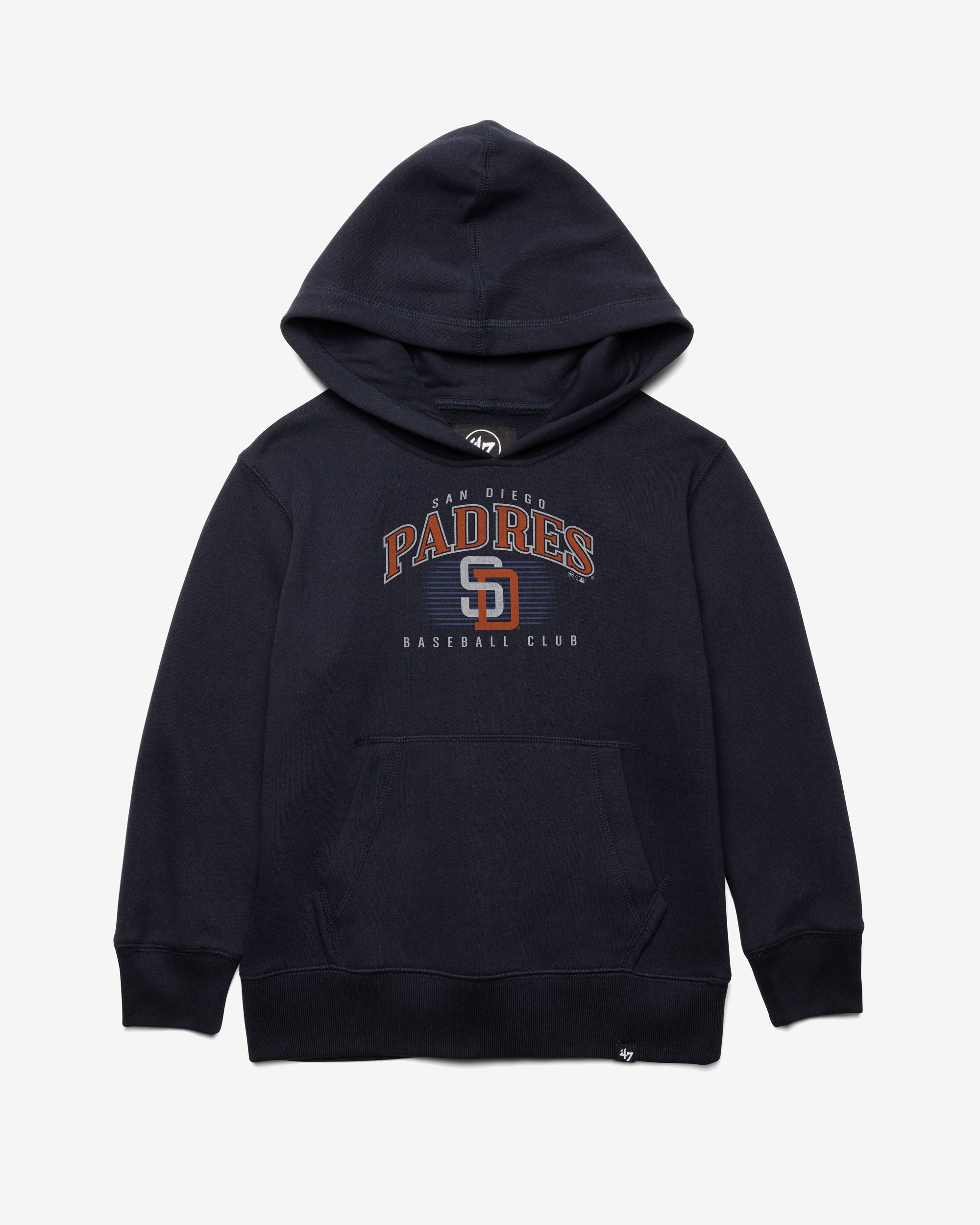SAN DIEGO PADRES COOPERSTOWN DOUBLE HEADER '47 KID'S HEADLINE HOOD