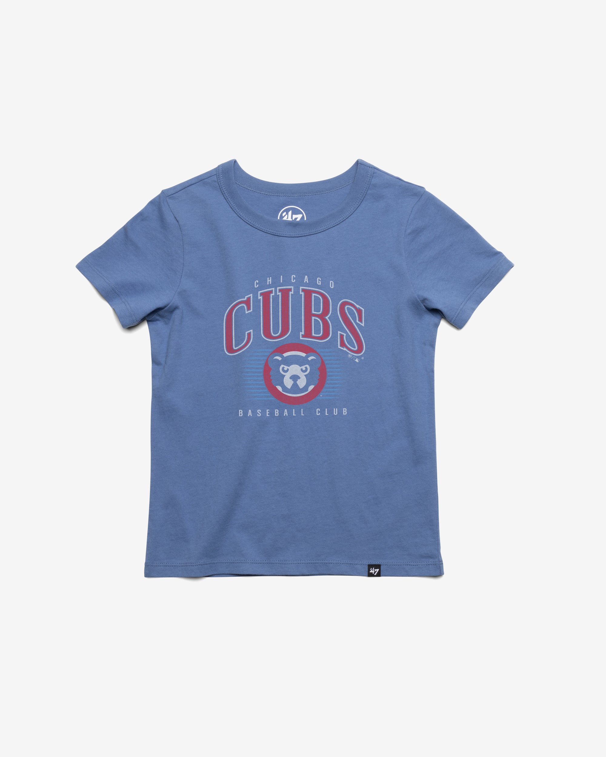 CHICAGO CUBS COOPERSTOWN DOUBLE HEADER '47 KID'S FRANKLIN TEE