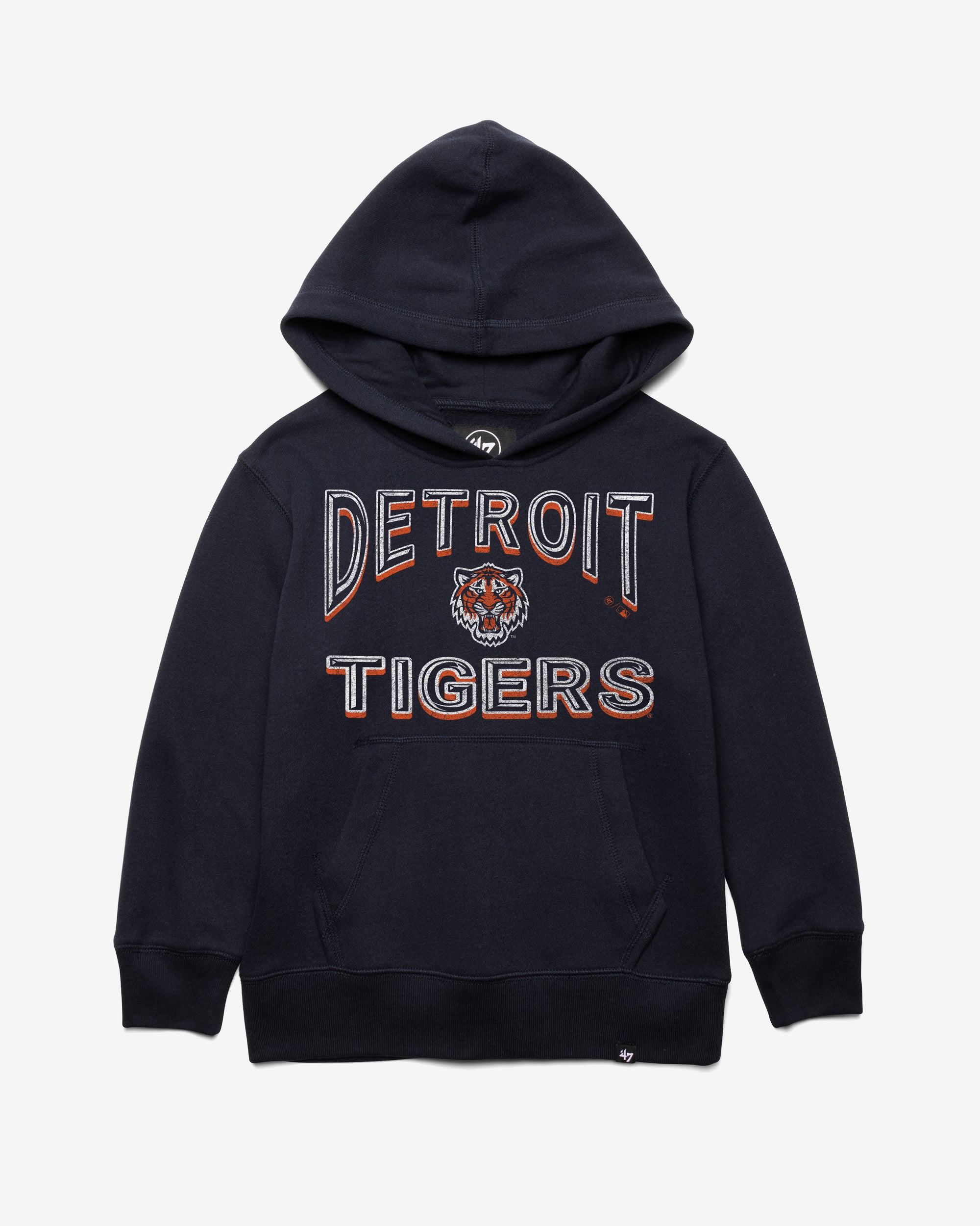 DETROIT TIGERS FAN OUT '47 KID'S HEADLINE HOOD