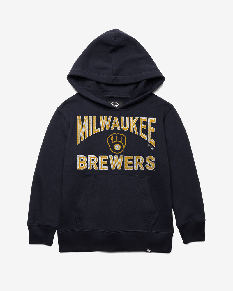 MILWAUKEE BREWERS FAN OUT '47 KID'S HEADLINE HOOD
