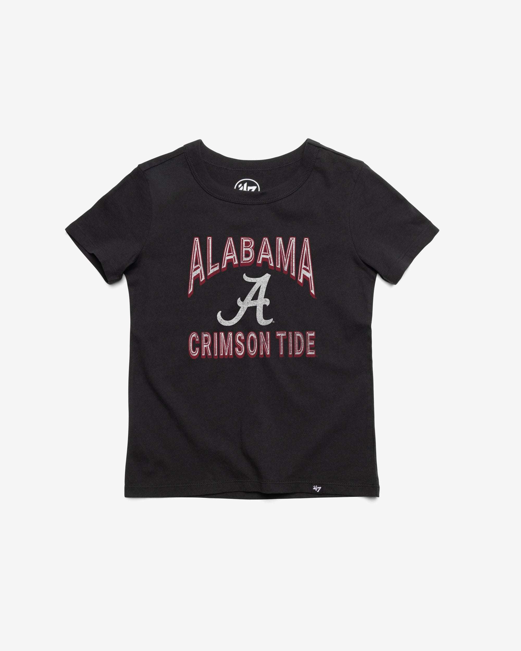 ALABAMA CRIMSON TIDE FAN OUT '47 KID'S FRANKLIN TEE