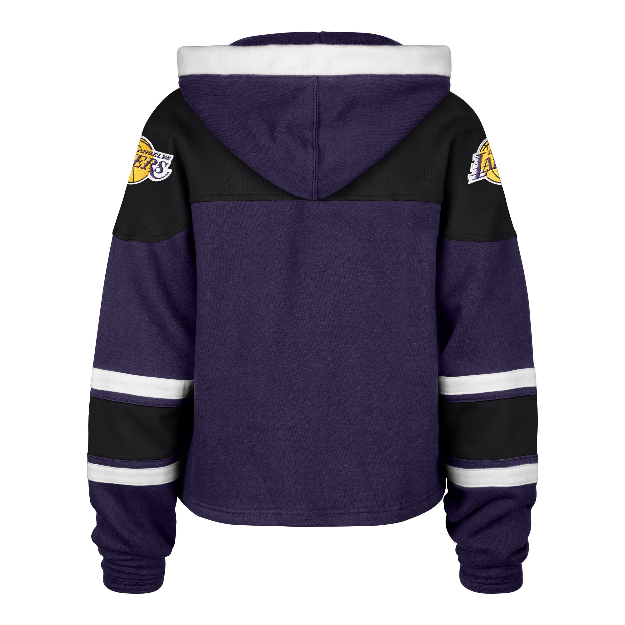 LOS ANGELES LAKERS CITY EDITION CROPPED SUPERIOR '47 LACER HOOD WOMENS