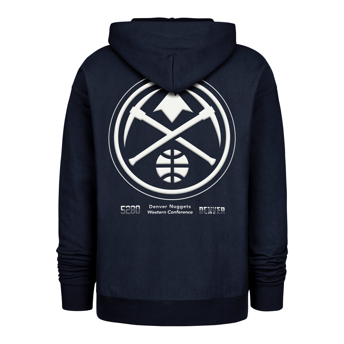 DENVER NUGGETS CITY EDITION DOUBLE CROSSOVER '47 FOUNDATION HOOD