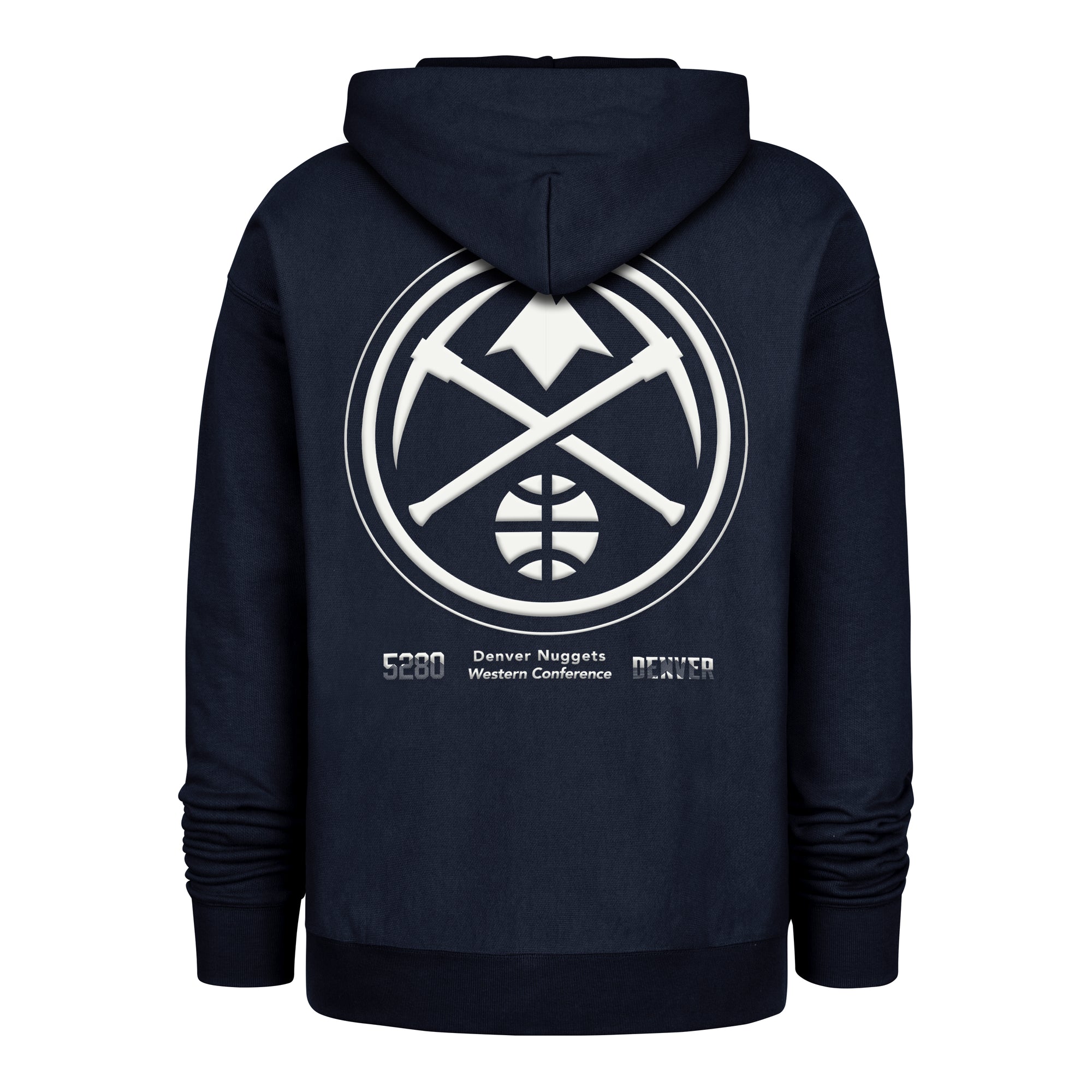 DENVER NUGGETS CITY EDITION DOUBLE CROSSOVER '47 FOUNDATION HOOD