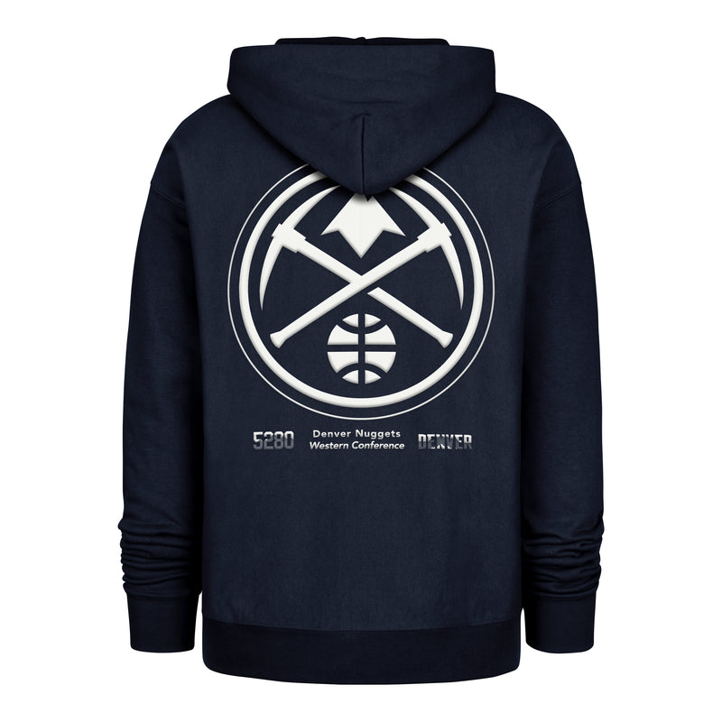 DENVER NUGGETS CITY EDITION DOUBLE CROSSOVER '47 FOUNDATION HOOD