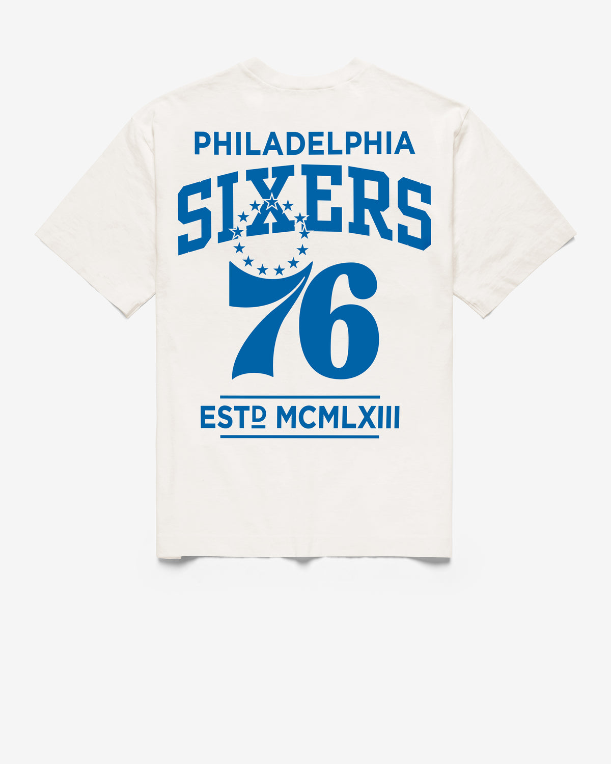 PHILADELPHIA 76ERS CHAMPIONS SHOPHOUSE '47 FOUNDATION TEE