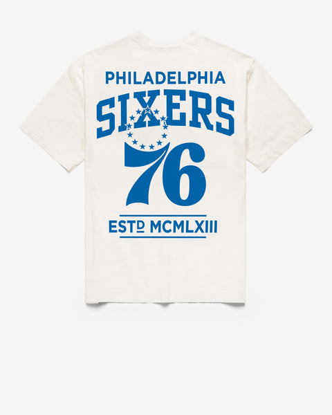 PHILADELPHIA 76ERS CHAMPIONS SHOPHOUSE '47 FOUNDATION TEE