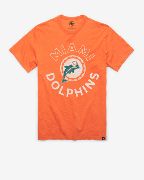 MIAMI DOLPHINS HISTORIC ROUNDED '47 SCRUM TEE