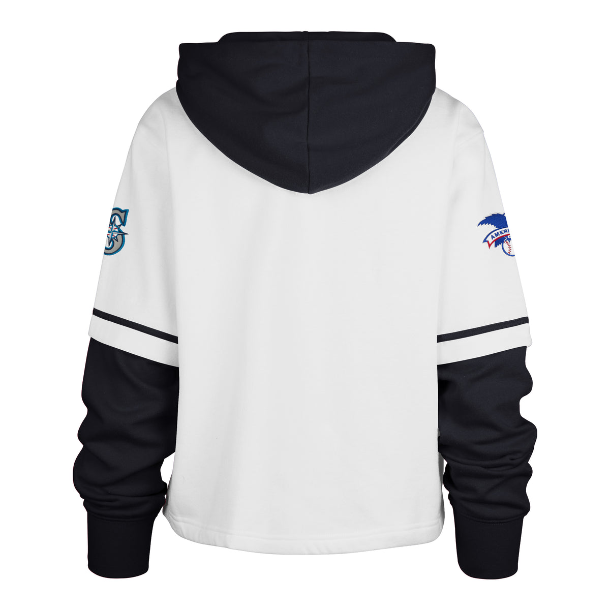 SEATTLE MARINERS TRIFECTA CROPPED '47 SHORTSTOP PULLOVER HOOD WOMENS