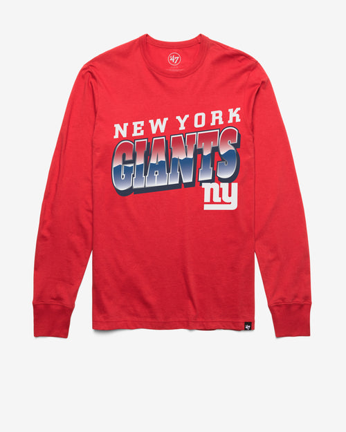 NEW YORK GIANTS POLISHED '47 FRANKLIN LONG SLEEVE TEE