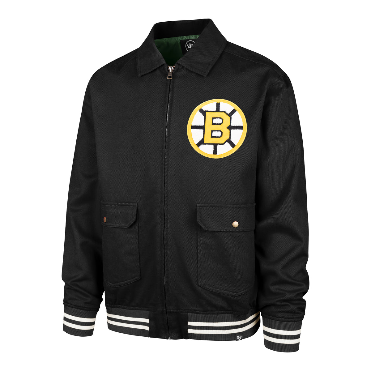 BOSTON BRUINS VINTAGE HADDEY '47 HOMESTEAD JACKET