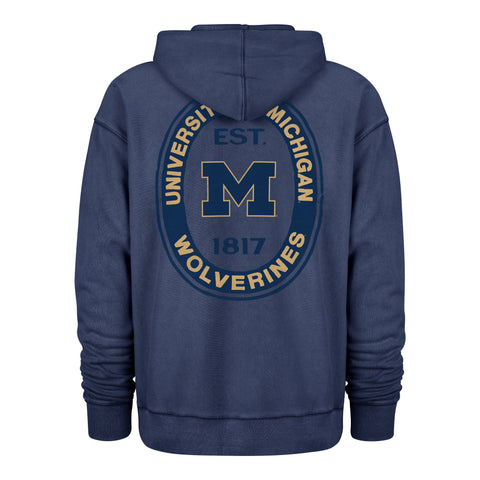 MICHIGAN WOLVERINES BOOT PATH '47 RAVINE FLEECE HOOD