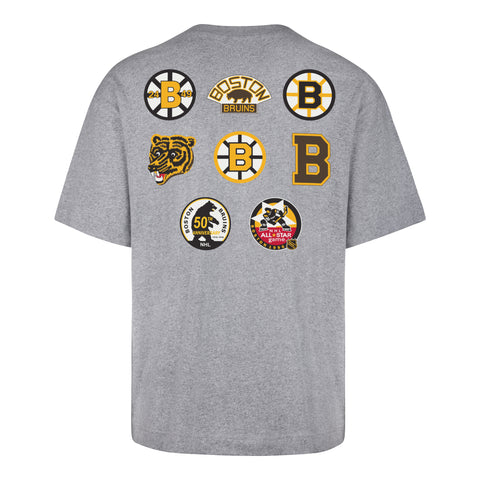 BOSTON BRUINS VINTAGE HISTORY '47 LOCK FOUNDATION TEE