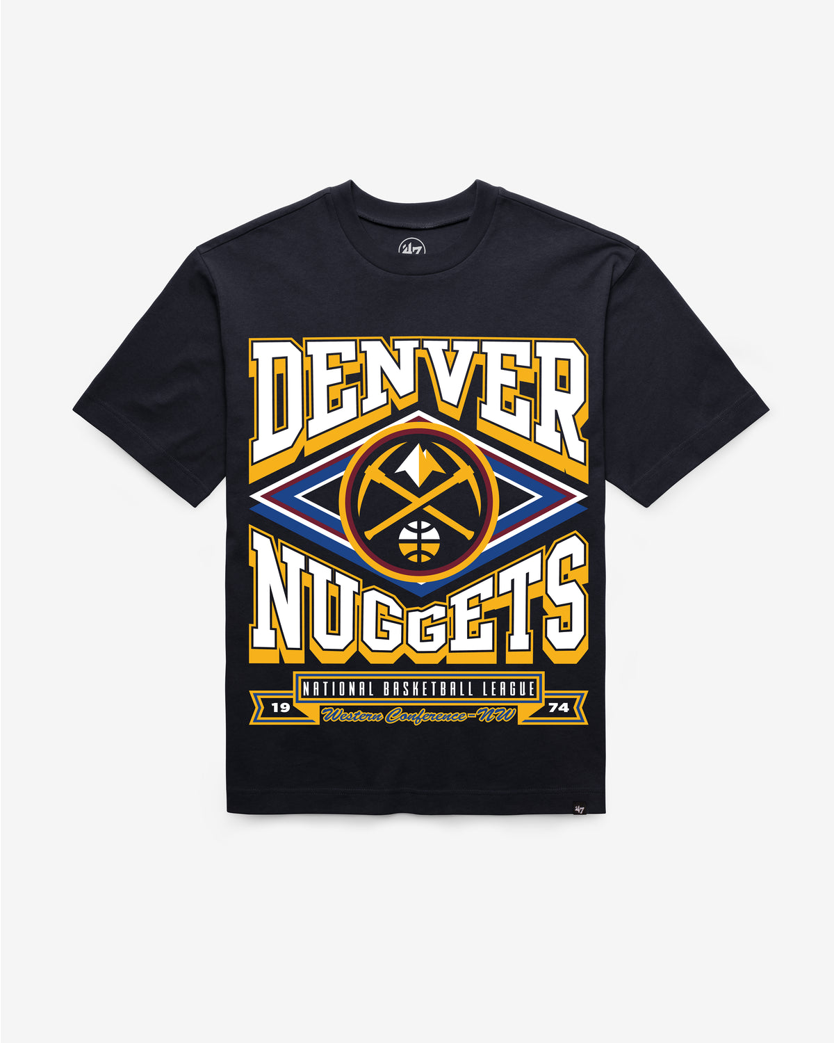 DENVER NUGGETS HEATER '47 FOUNDATION TEE