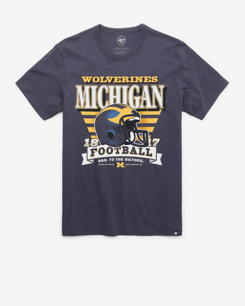 MICHIGAN WOLVERINES STRIPE SPLASH '47 FRANKLIN TEE