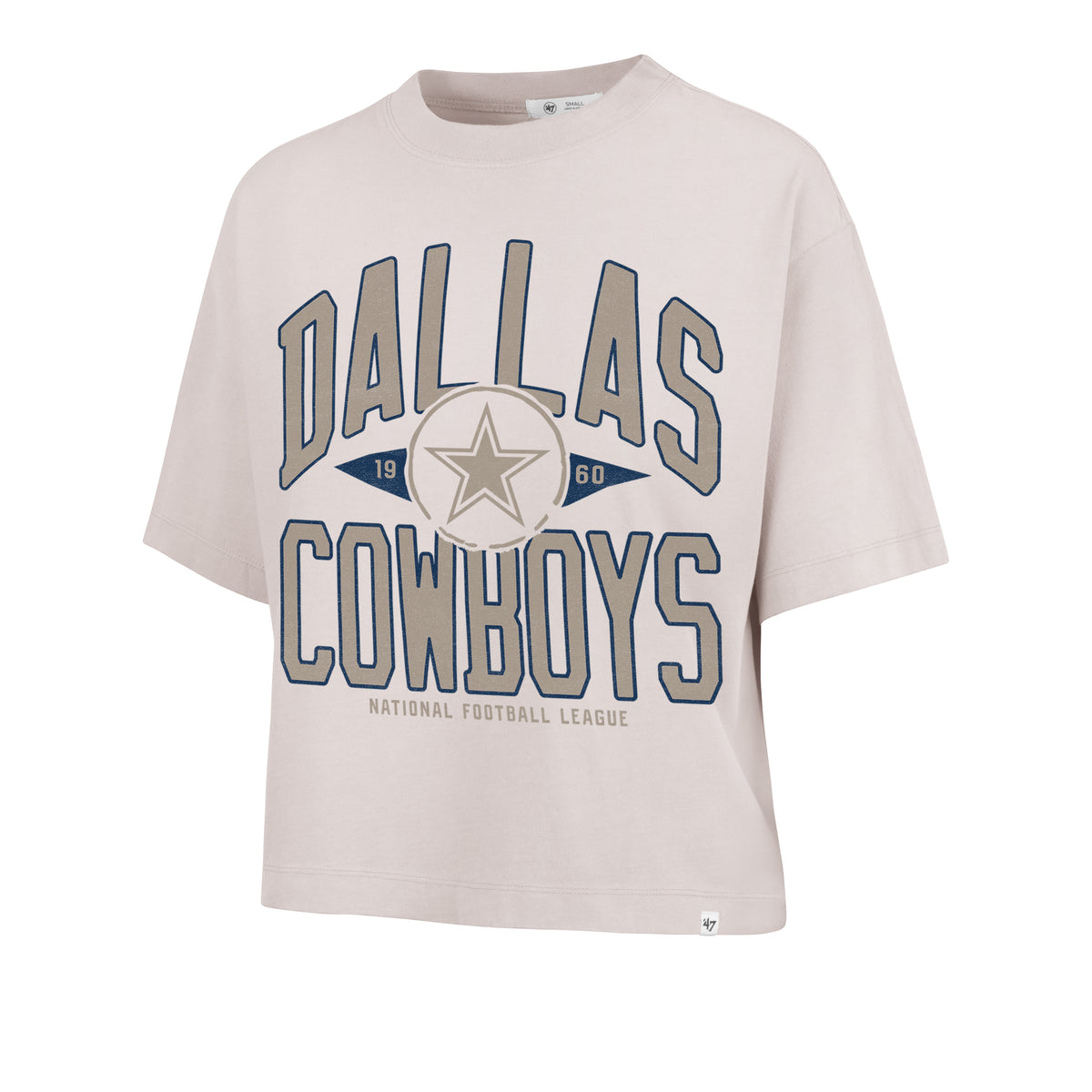 DALLAS COWBOYS WINDTHROW '47 RAVINE CROP TEE WOMENS