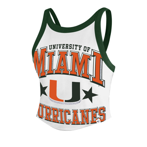 MIAMI HURRICANES ENERGIZE '47 SPORTY TANK WOMENS