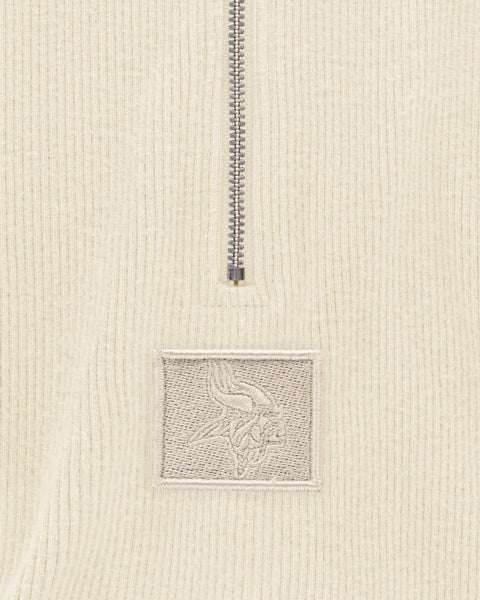 MINNESOTA VIKINGS TRANQUILITY RIB '47 HALF ZIP WOMENS